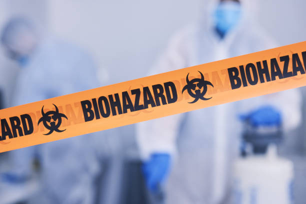Professional Biohazard Cleanup technician working in Goodlettsville, TN